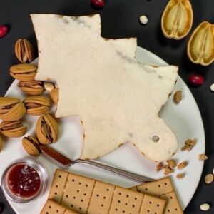 The Royal Standard Marble Christmas Tree Cheese Board & Spreader NWOT Holiday